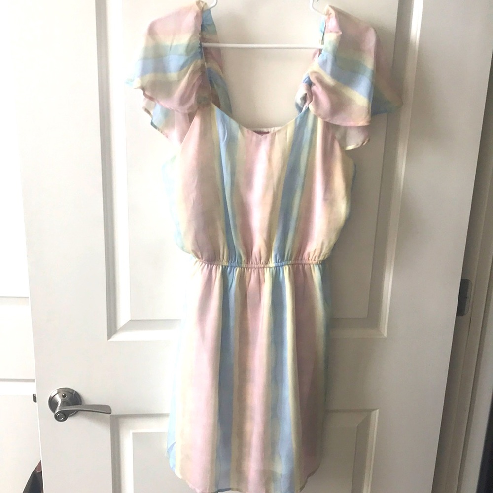 Pastel colored dress